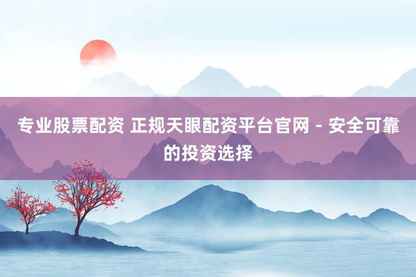 专业股票配资 正规天眼配资平台官网 - 安全可靠的投资选择